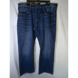TR Axel Men's‎ Slim Boot Stretch Jeans Blue Wash 38x30 NWT